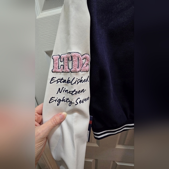 Limited Too Light Kids Bomber Jacket And Jeans Set, Size 10 - Picture 8 of 15